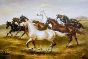 unknow artist Horses 04 Sweden oil painting artist